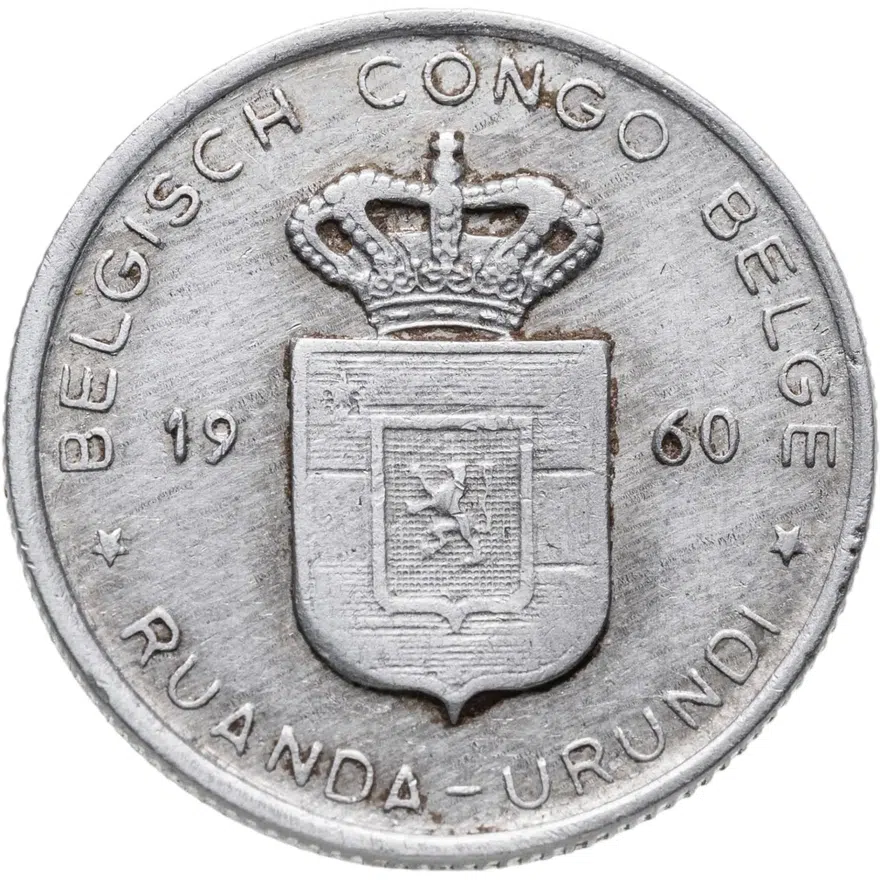Руанда-Урунди 1 франк (franc) 1960