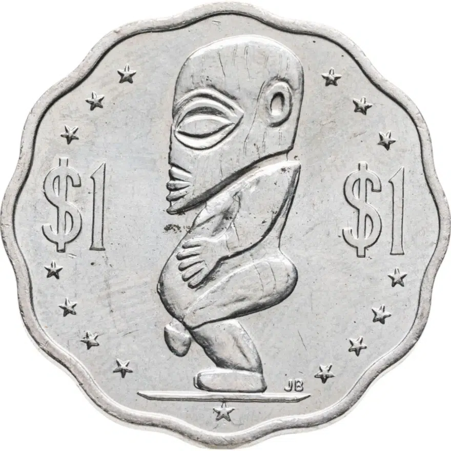 Острова Кука 1 доллар (dollar) 1992
