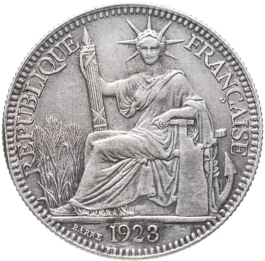 Французский Индокитай 10 сантимов (centimes) 1923