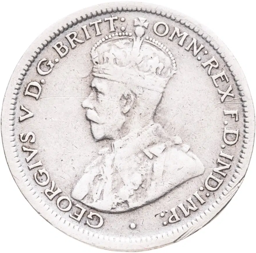 Австралия 6 пенсов (pence) 1922, реверс