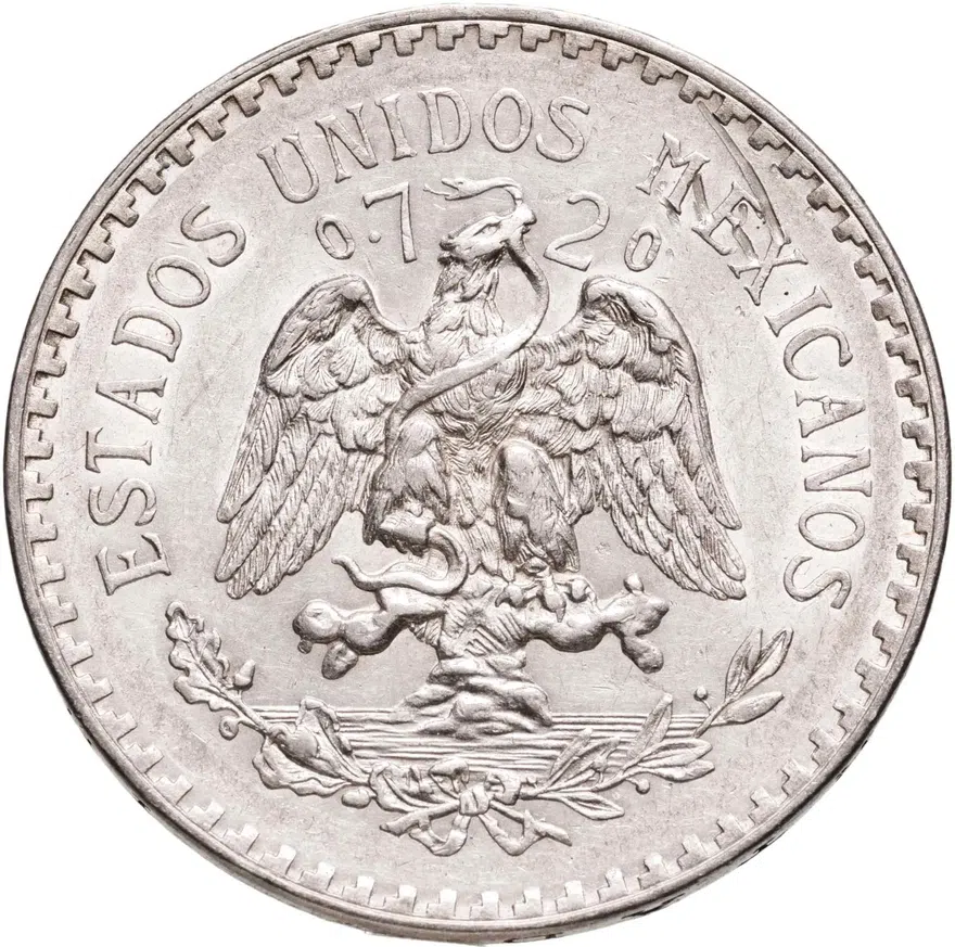 Мексика 1 песо (peso) 1933, реверс
