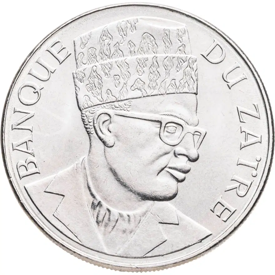 Заир 20 макут (makuta) 1976, аверс