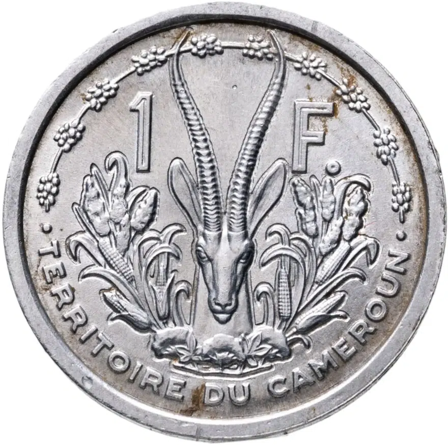 Камерун 1 франк (franc) 1948, реверс