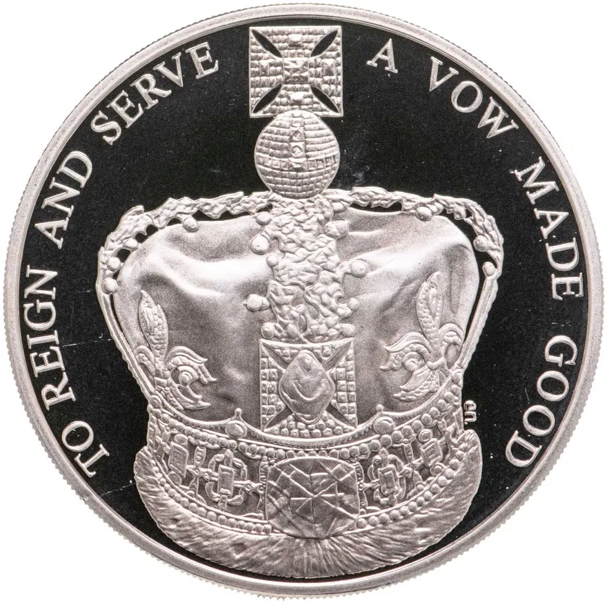 Великобритания 5 фунтов (pounds) 2013  60 лет коронации Королевы Елизаветы II