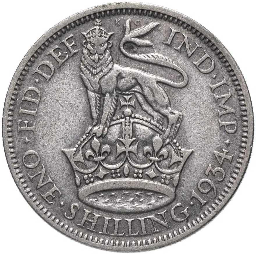 Великобритания 1 шиллинг 1934