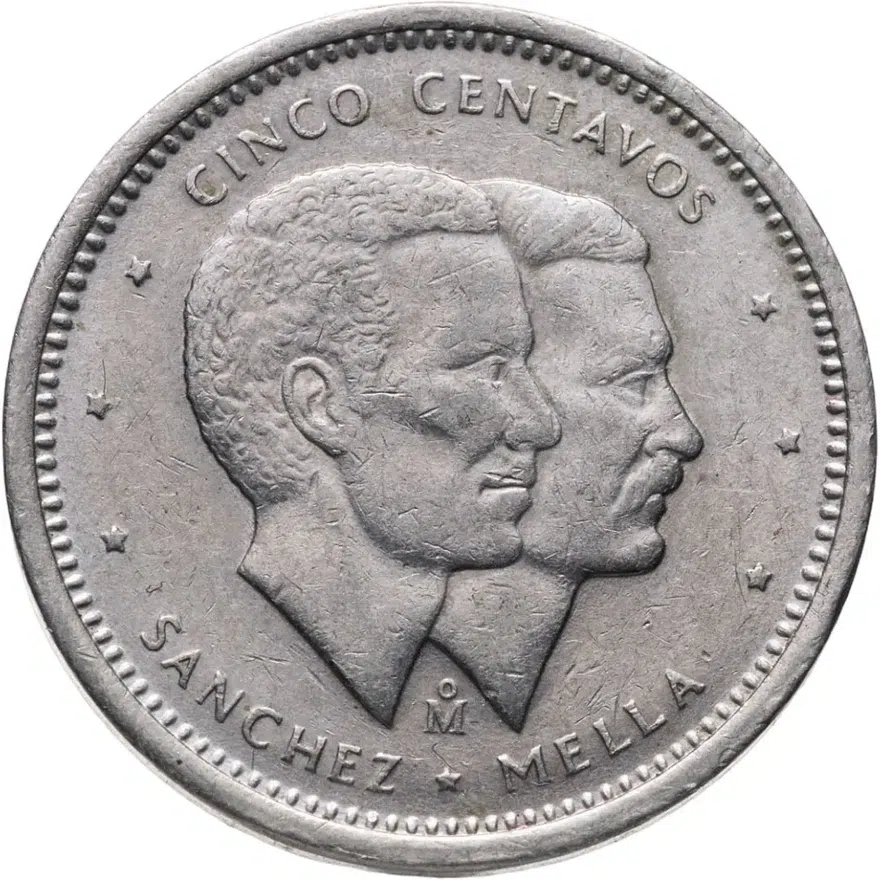 Доминикана 5 сентаво (centavos) 1984
