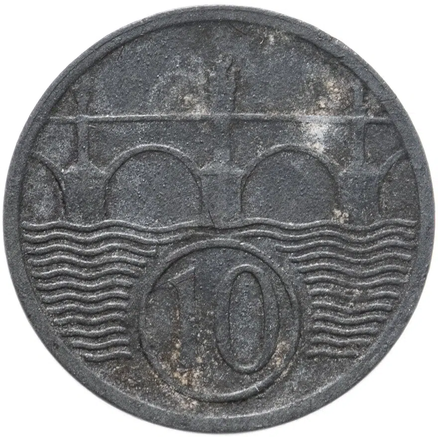 Богемия и Моравия 10 геллеров (haleru) 1941