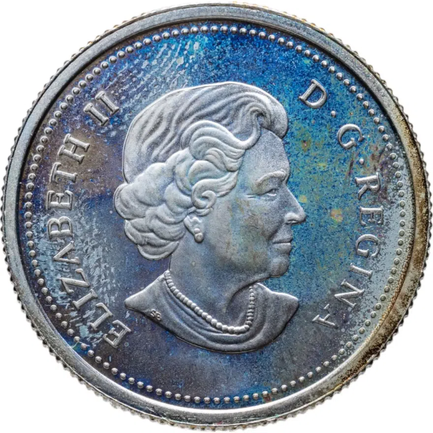 Канада 25 центов (квотер, cents) 2004 Proof, реверс