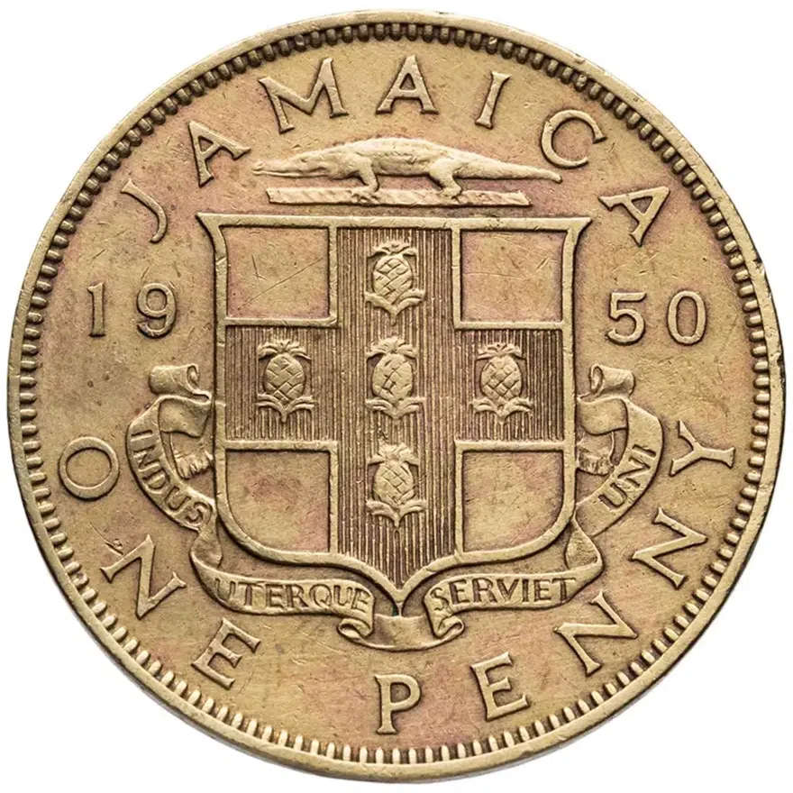 Ямайка 1 пенни (penny) 1950