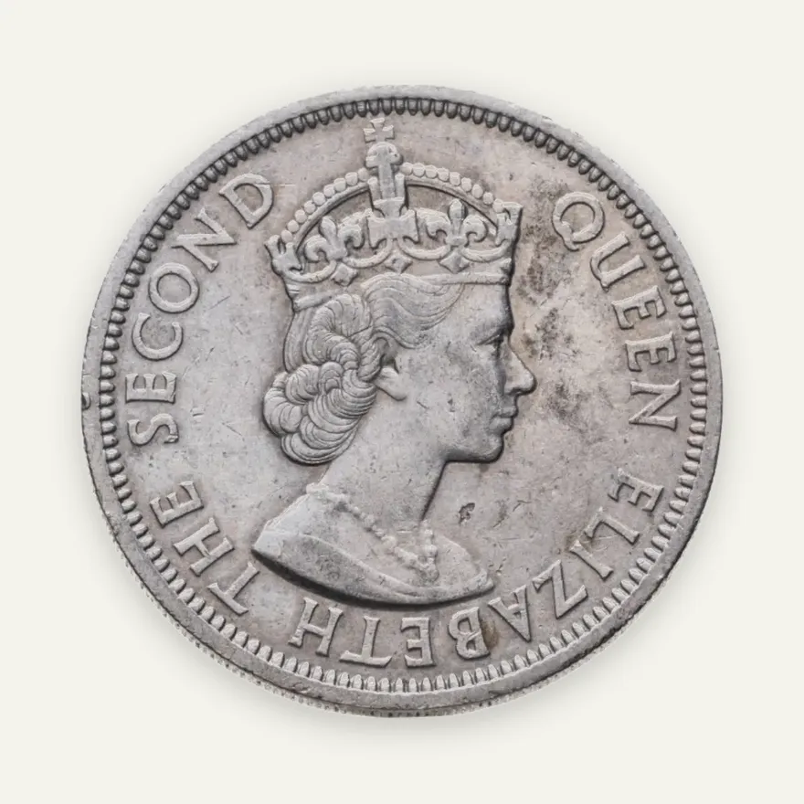 Восточные Карибы 50 центов (cents) 1965, реверс