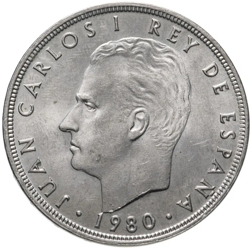 Испания 100 песет 1980 "Чемпионат мира по футболу 1982", аверс