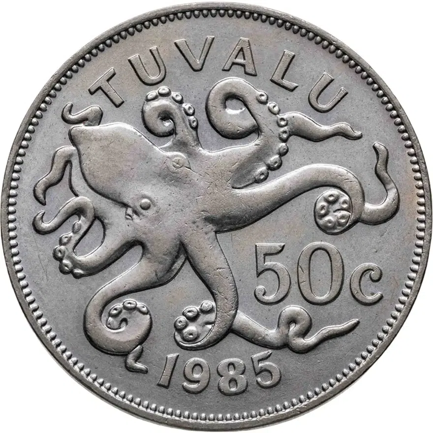 Тувалу 50 центов (cents) 1985