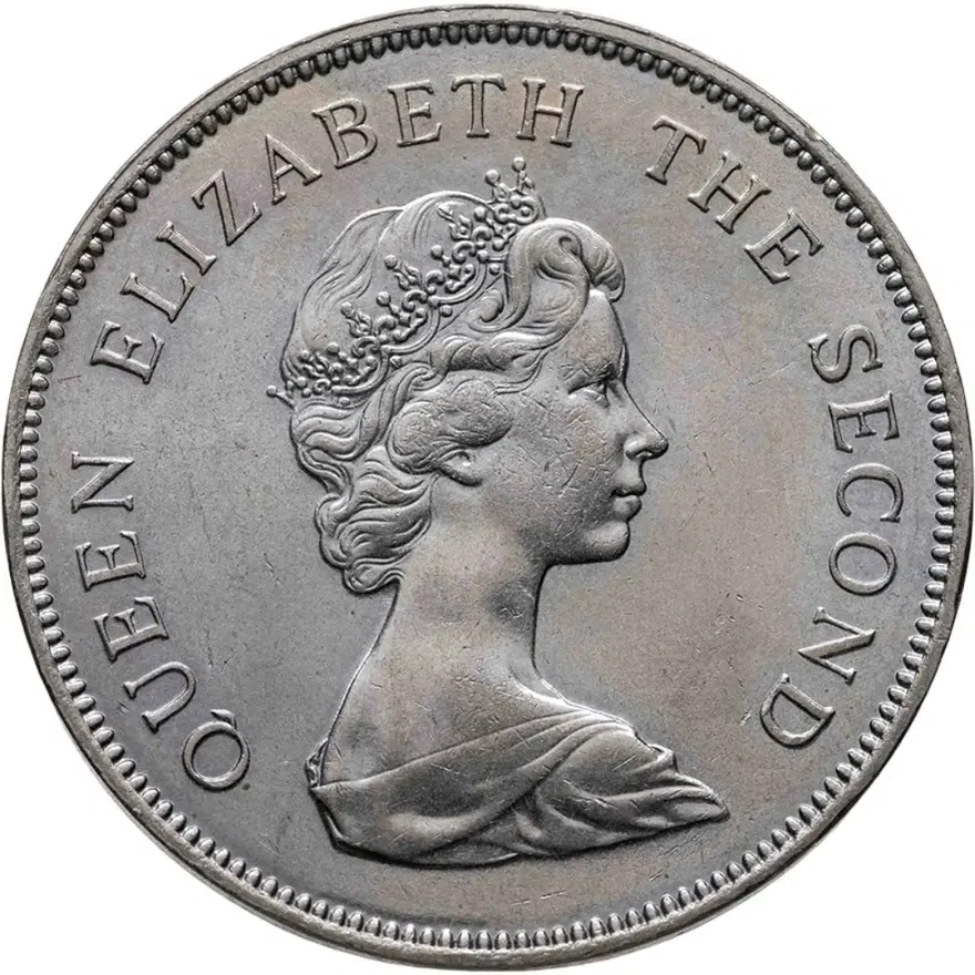 Тувалу 50 центов (cents) 1985, реверс