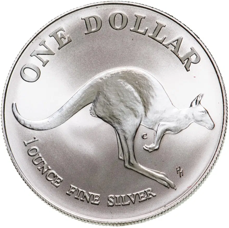 Австралия 1 доллар (dollar) 1993  Кенгуру