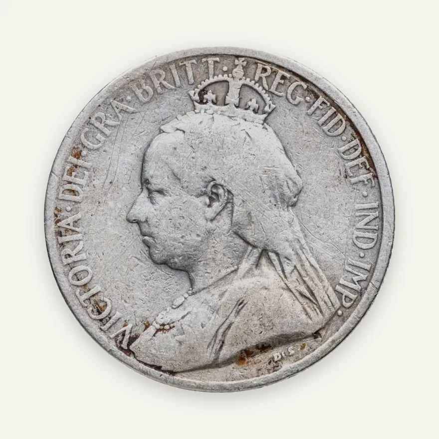 Кипр (Британский протекторат) 9 пиастров (piastres) 1901, реверс