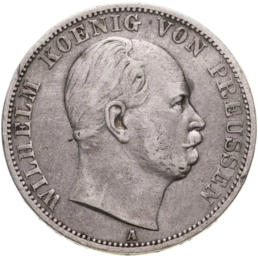 Германия 1 талер 1867