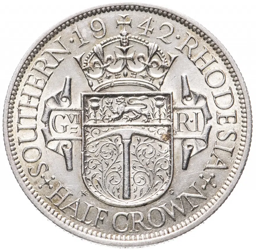 Южная Родезия 1/2 кроны (crown) 1942