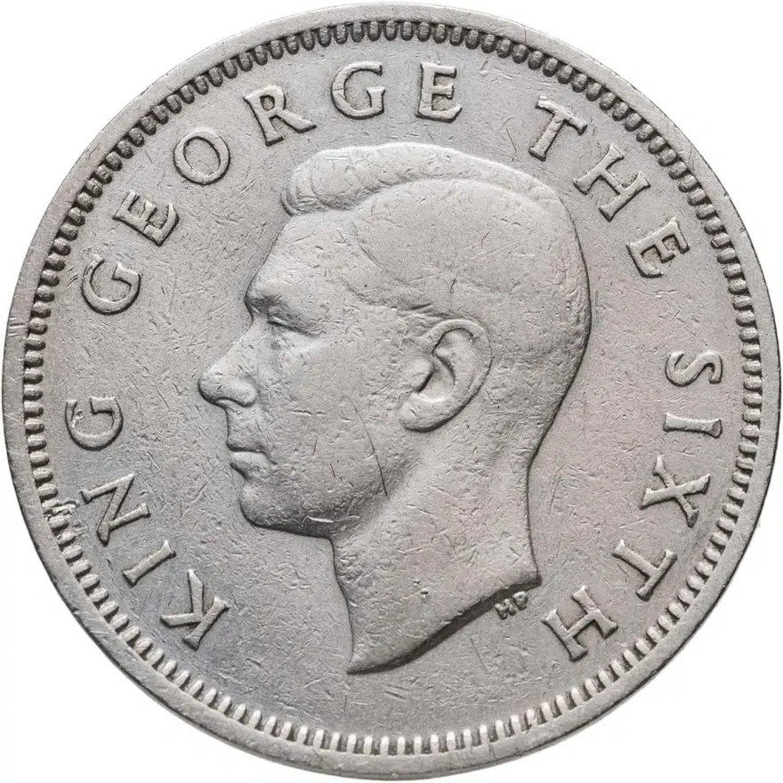 Новая Зеландия 1 шиллинг (shilling) 1950
