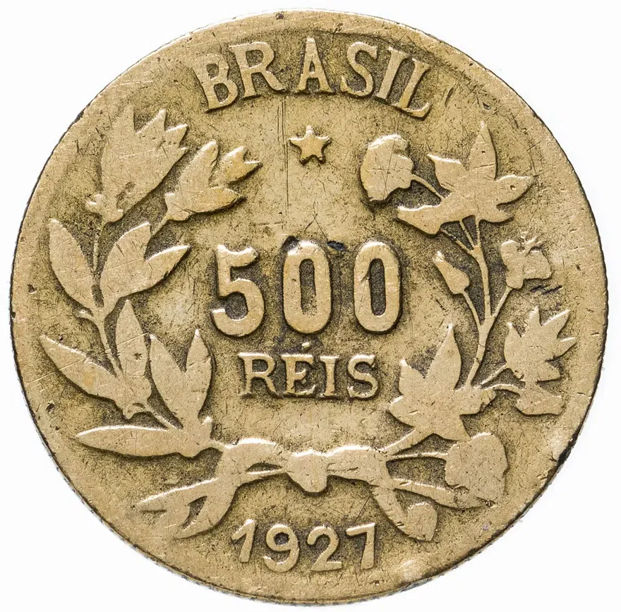 Бразилия 500 рейс (reis) 1927