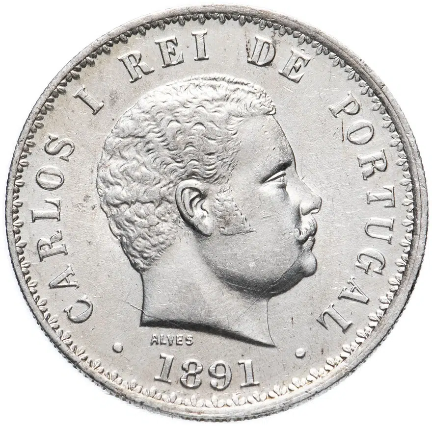 Португалия 500 реалов (reis) 1891
