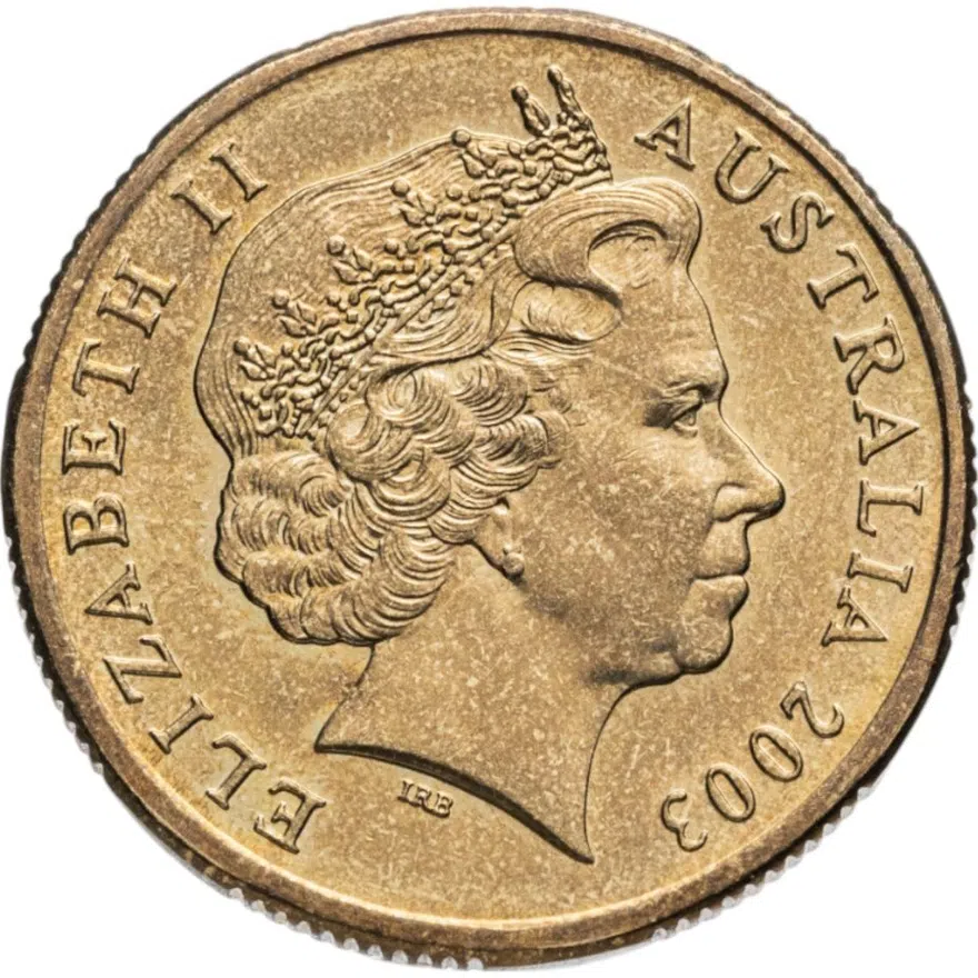 Австралия 1 доллар (dollar) 2003 "100 лет избирательного права для женщин", реверс