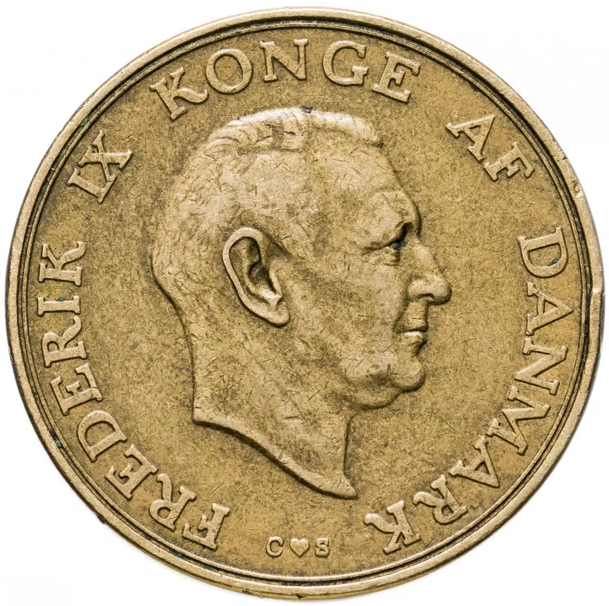 Дания 2 кроны 1957