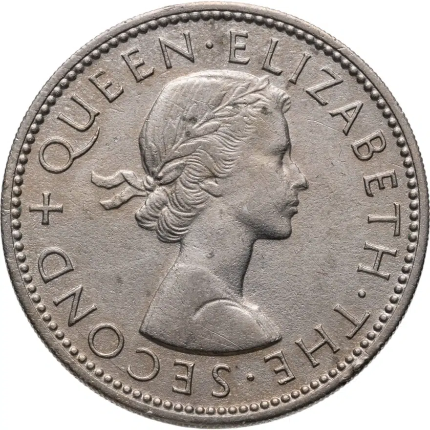Родезия и Ньясаленд 2 шиллинга (shillings) 1957, реверс