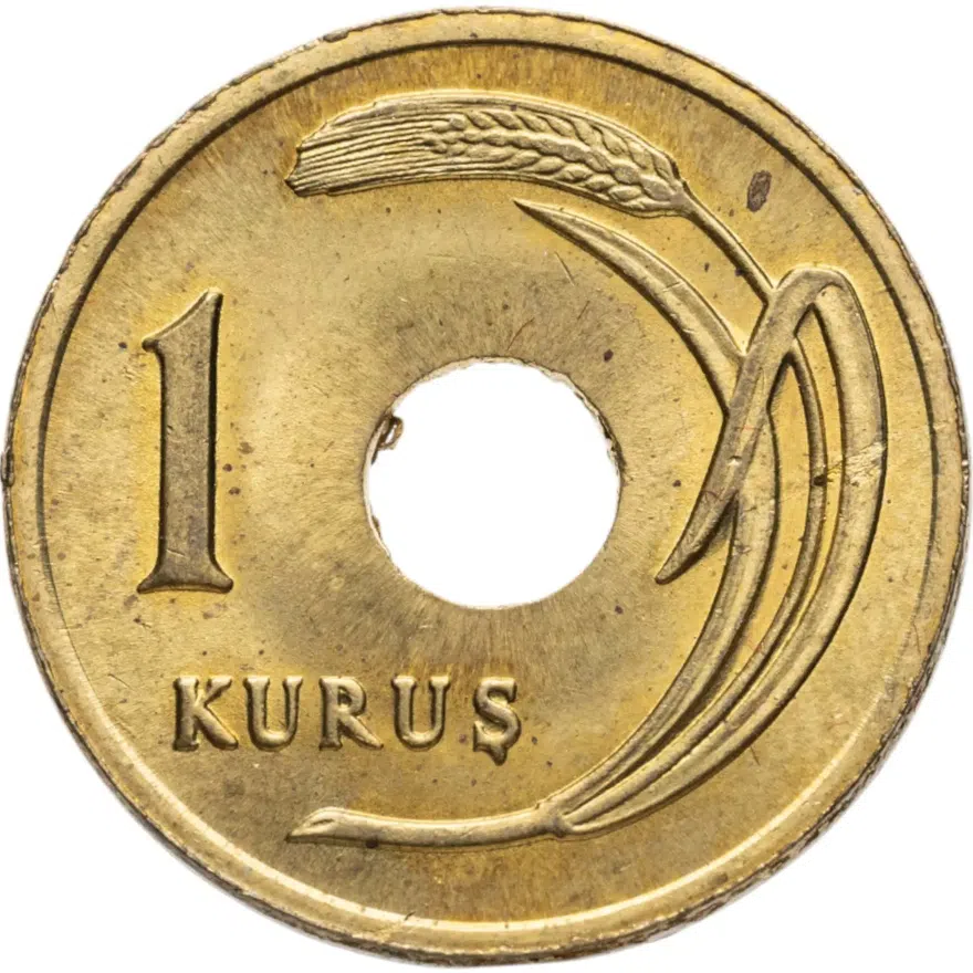 Турция 1 куруш (kurus) 1948