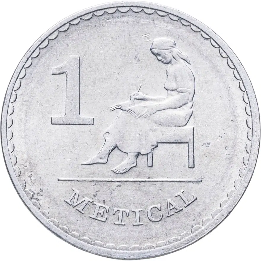 Мозамбик 1 метикал (meticail) 1986