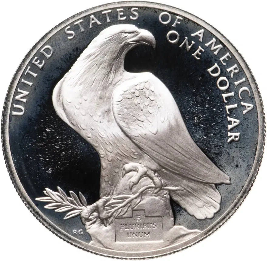 США 1 доллар 1984 "XXIII летние Олимпийские Игры, Лос-Анджелес 1984" D