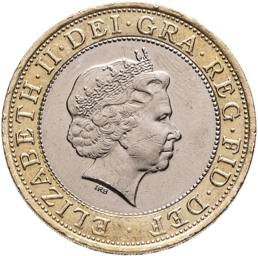 Великобритания 2 фунта (pounds) 2006 "200 лет со дня рождения Изамбарда Кингдома Брунеля — мост Альберта", реверс