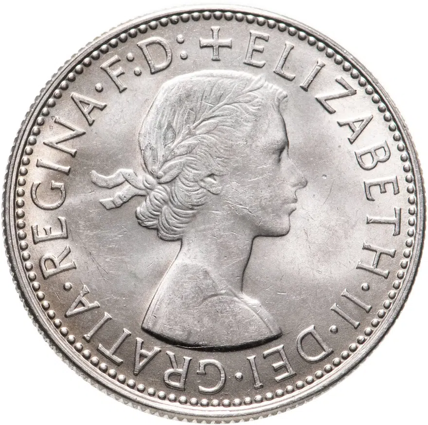 Австралия 2 шиллинга (флорин, shillings) 1963, реверс