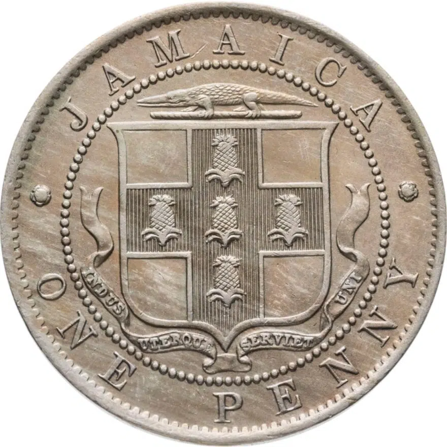 Ямайка 1 пенни 1907