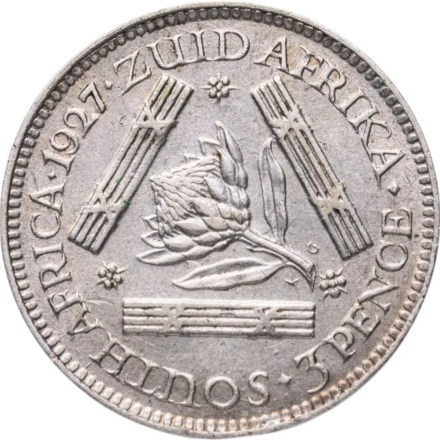 ЮАР 3 пенса (pence) 1927