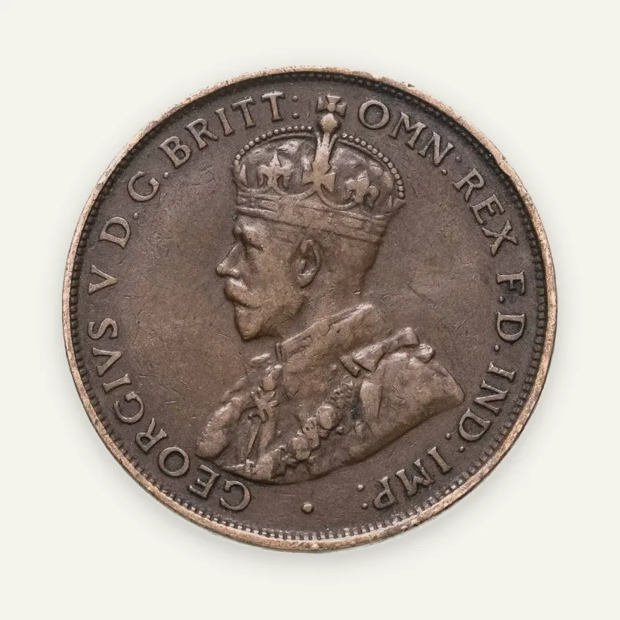 Австралия 1 пенни (penny) 1927, реверс