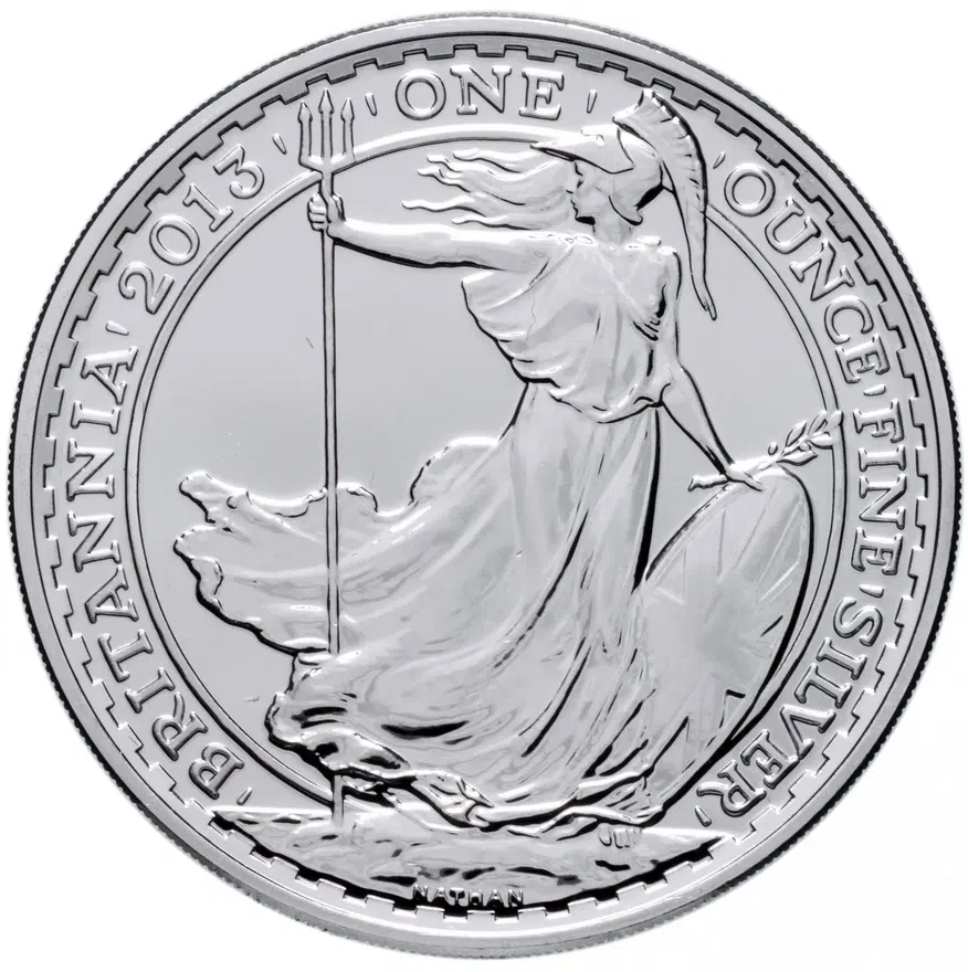Великобритания 2 фунта (pounds) 2013 "Британия"