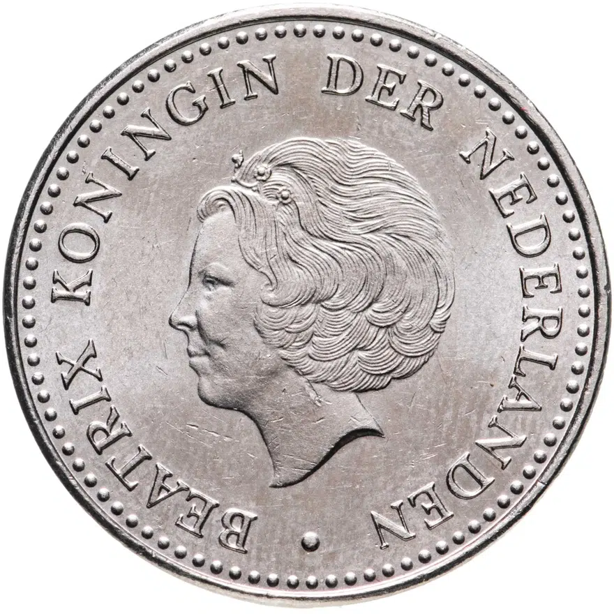 Нидерландские Антильские острова 2 1/2 гульдена (gulden) 1982, реверс