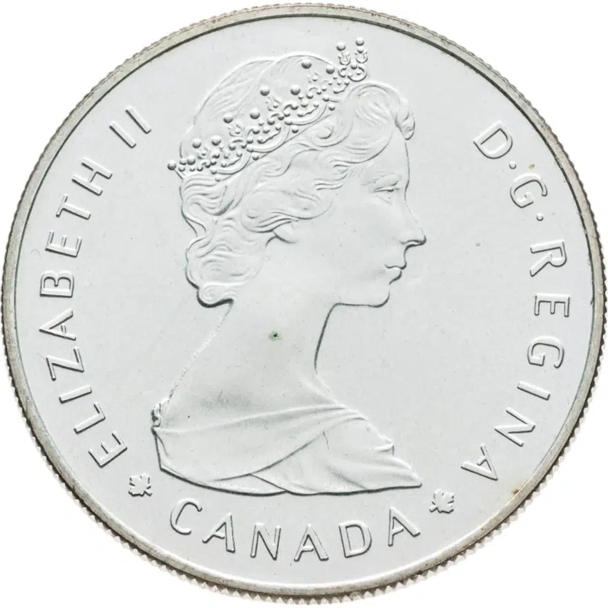 Канада 1 доллар (dollar) 1985  100 лет Национальным паркам, реверс