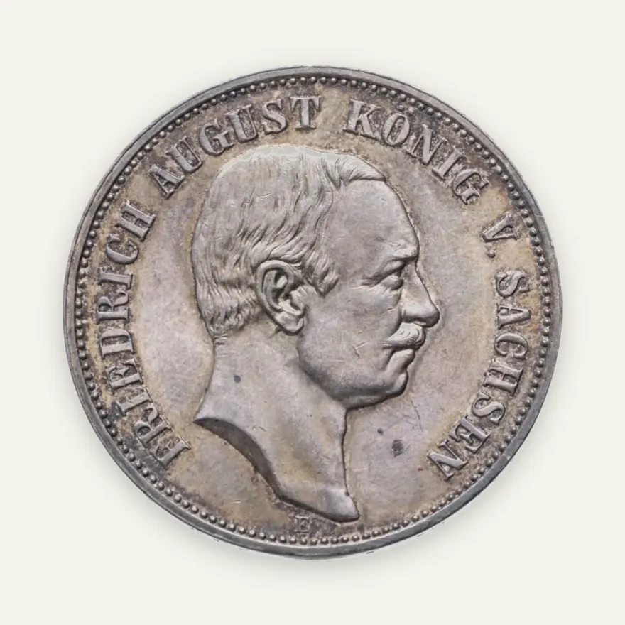 Германия (Саксония) 5 марок (mark) 1914