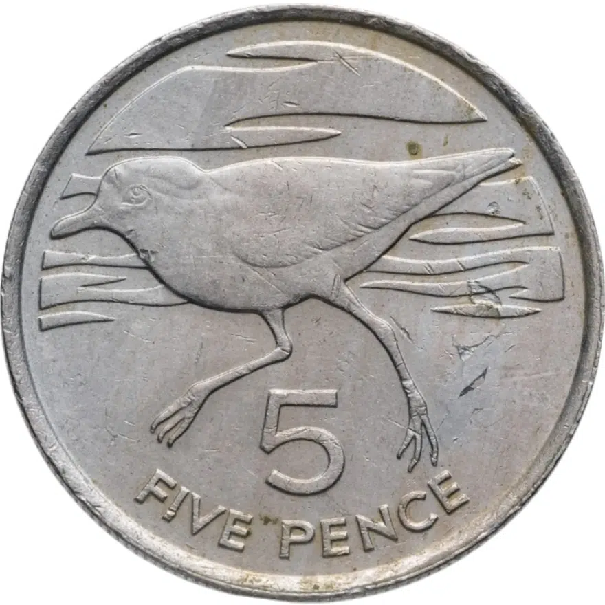 Острова Святой Елены и Вознесения 5 пенсов (pence) 1984