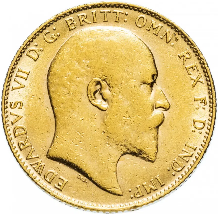 Великобритания, соверен (sovereign) 1906