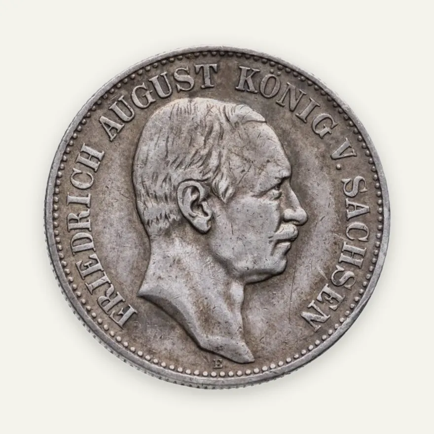 Германия (Империя) 2 марки (mark) 1911 E Саксония
