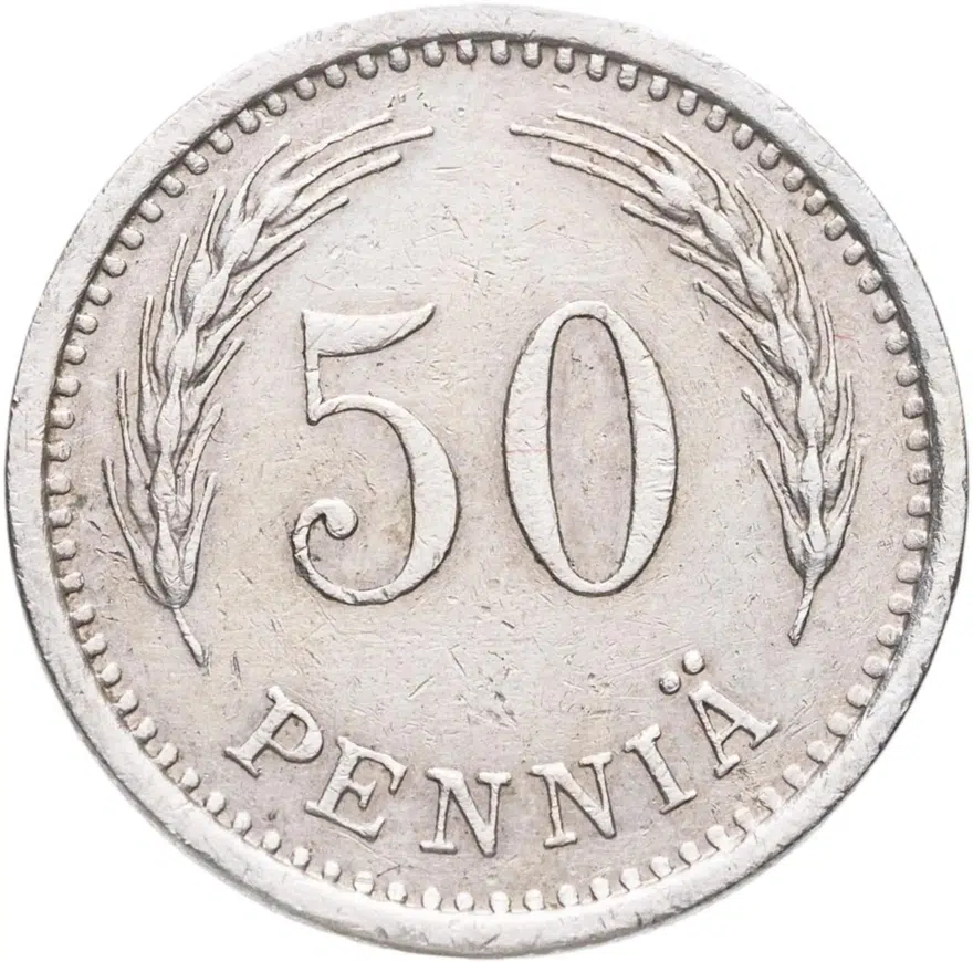 Финляндия 50 пенни (pennia) 1939