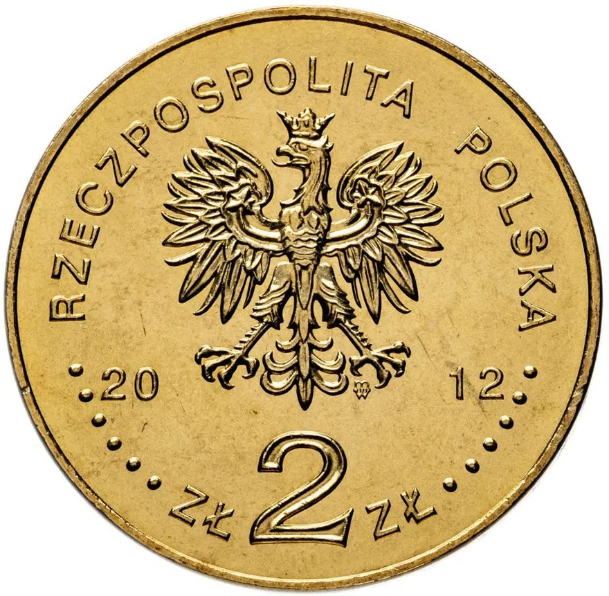 Польша 2 злотых (zlote) 2012  120 лет со дня рождения Стефана Банаха, реверс