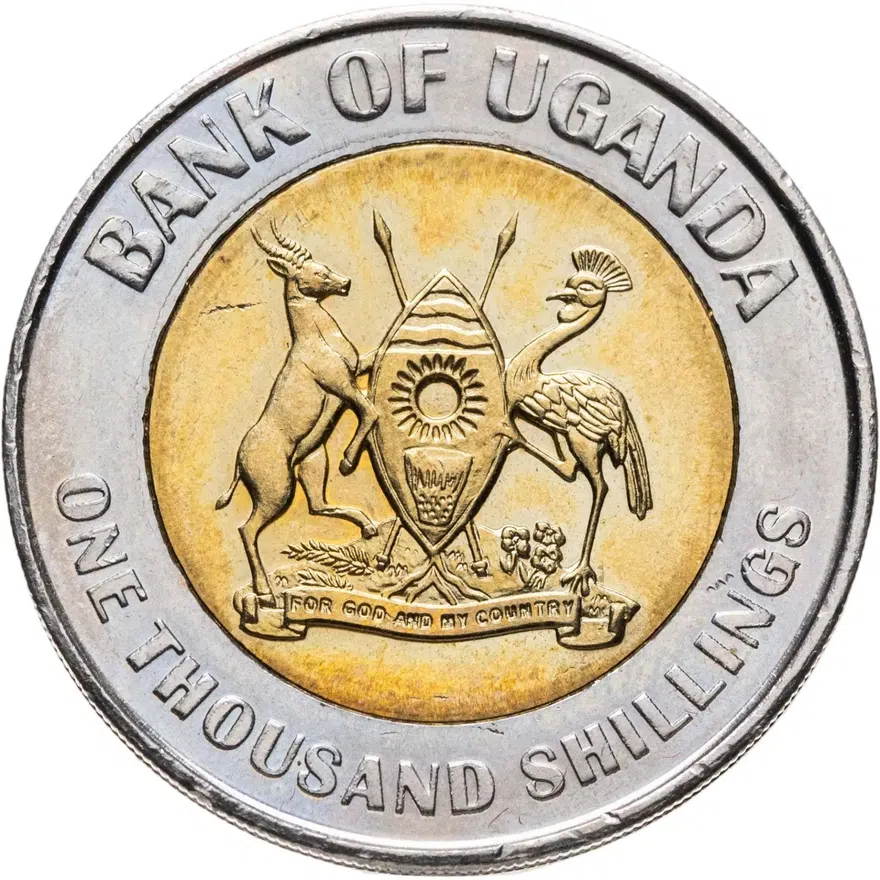 Уганда 1000 шиллингов (shillings) 2012  50 лет Независимости