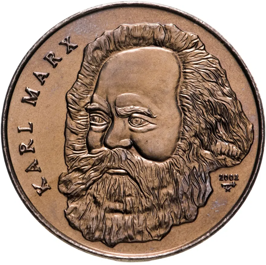 Куба 1 песо (peso) 2002  Вожди мирового пролетариата - Карл Маркс, аверс