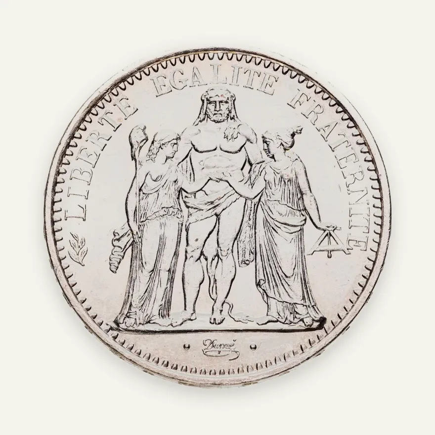 Франция 10 франков 1967, аверс