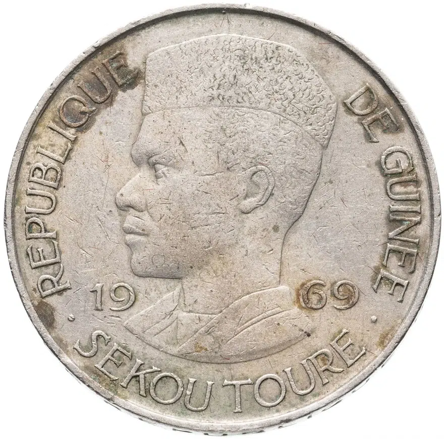 Гвинея 50 франков (francs) 1969