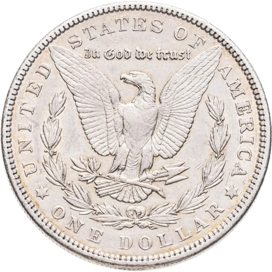 США 1 доллар (dollar) 1904  Доллар Моргана Без отметки монетного двора, аверс
