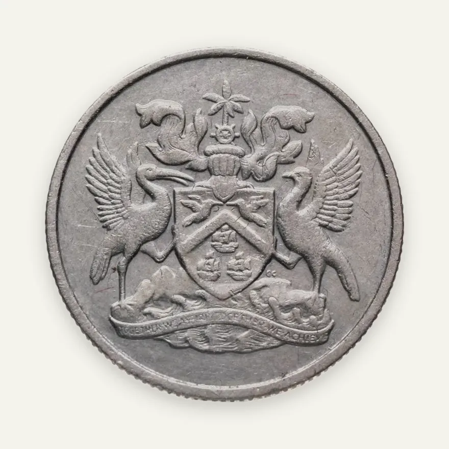 Тринидад и Тобаго 10 центов (cents) 1972, реверс
